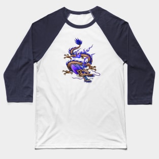 Chinese Treasure Dragon Mythical Creature Baseball T-Shirt